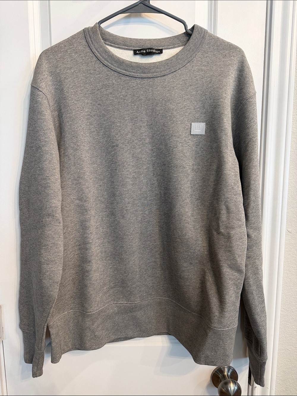 Acne Studios Gray Crewneck Sweatshirt